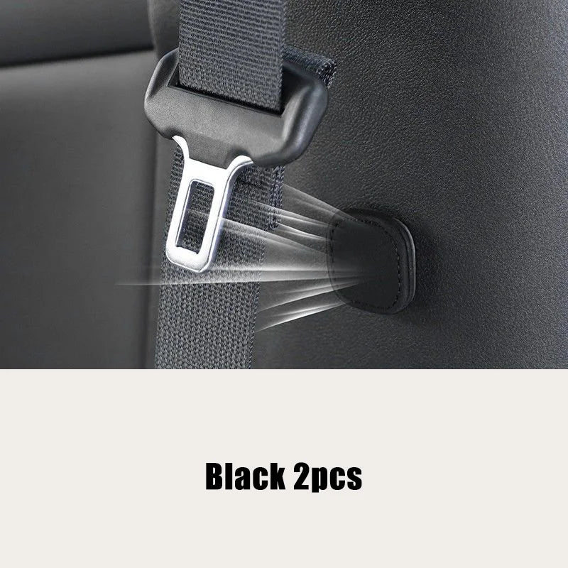 Clips de fixation de ceinture de sécurité de voiture à aspiration magnétique en daim, support de ceinture automatique, fixation de stabilisateur, Clip réglable, bouchon de ceinture de sécurité