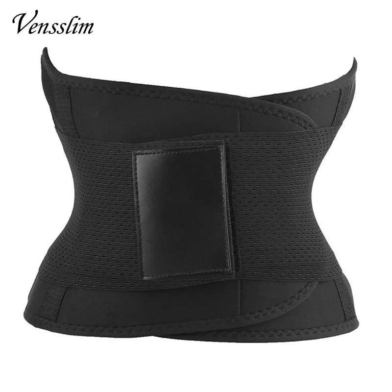 Vensslim femmes Sauna sueur ventre tondeuse ceinture taille formateur minceur corps Shaper Corset entraînement ventre mince gros brûleur ceintures
