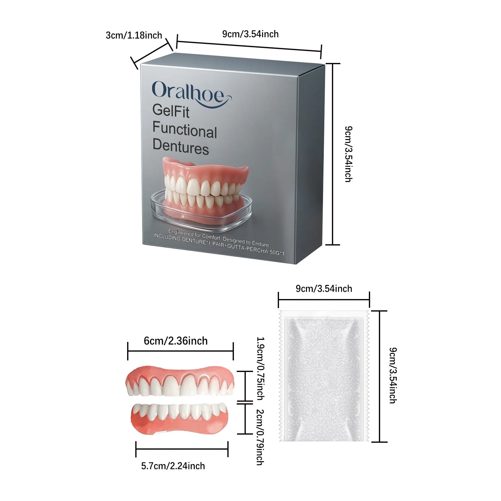 Ensemble de décoration dentaire confortable pour embellir les espaces entre les dents et améliorer l'apparence du sourire