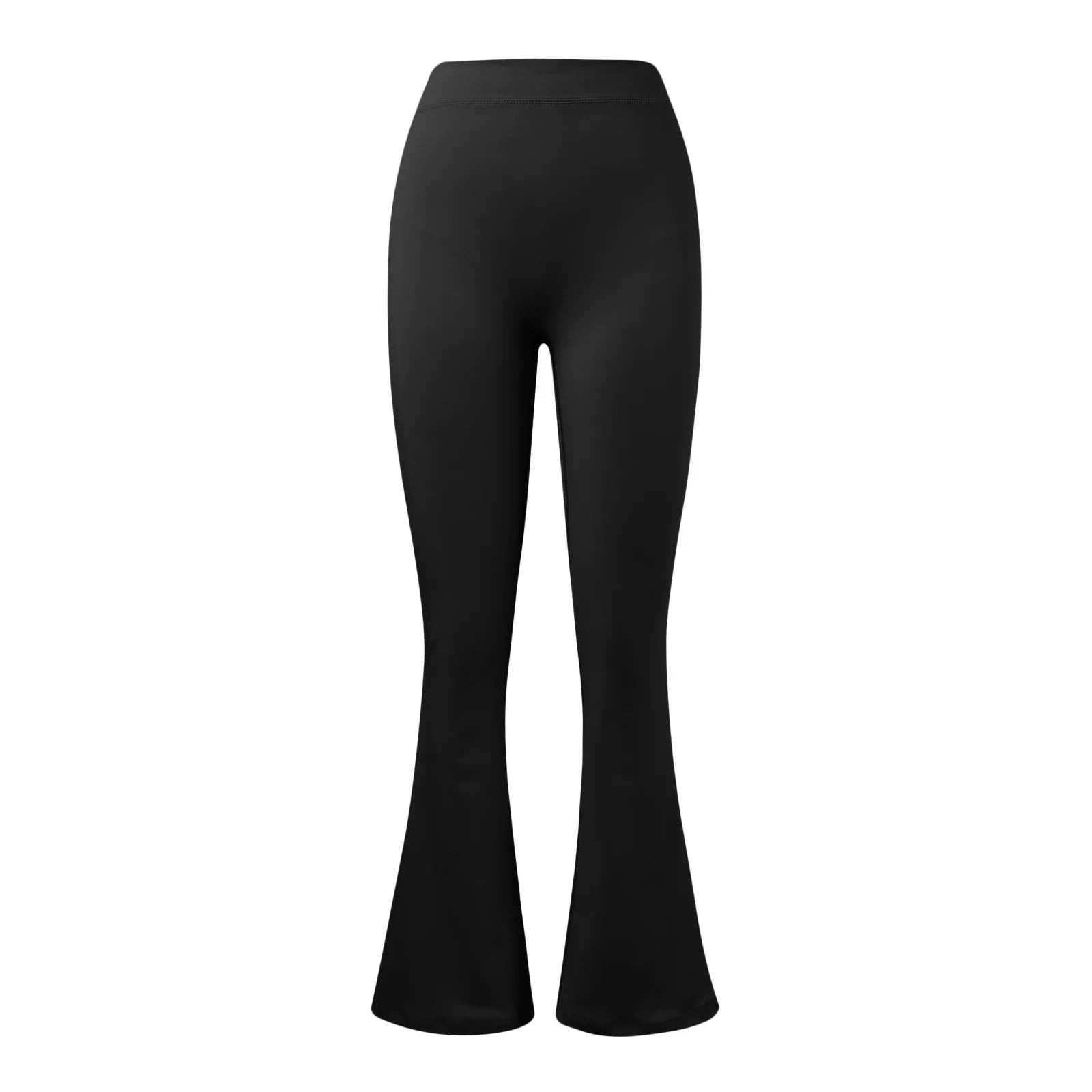 Nouveau Legging Évasé Femme Tendance, Pantalon de Yoga Taille Haute à Coupe V, Pantalon Large Décontracté pour Femme, Idéal Sport et Gym