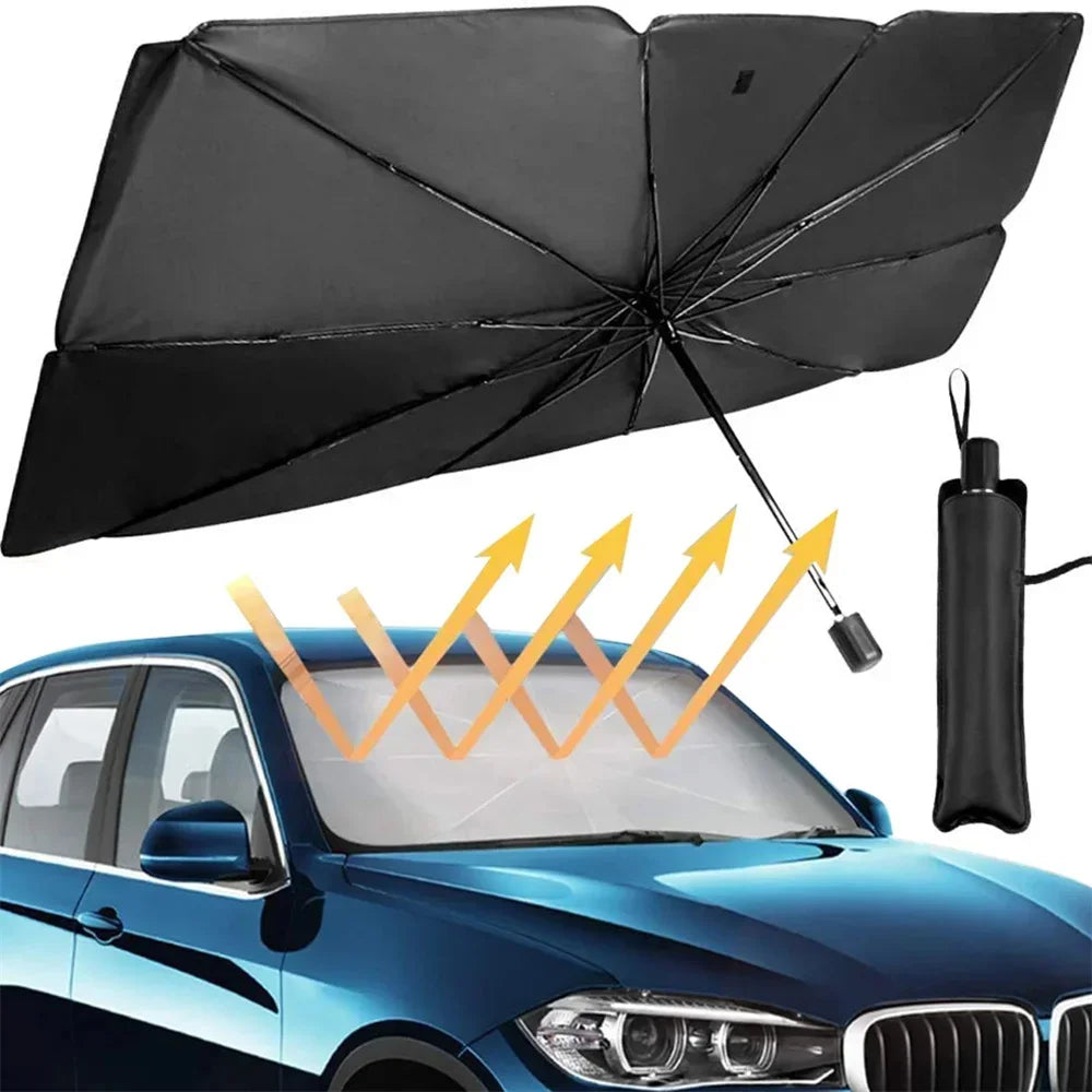 Pare-soleil de voiture, produit adapté au pare-brise avant de voiture, adapté aux vitres latérales, intérieur de voiture