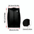 Sac de compression sous vide pour bagages de 17 L, réutilisable, imperméable, anti-poussière, économise 60 % d'espace, sac de voyage sous vide, sacs de rangement
