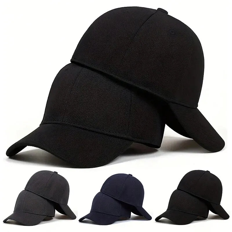 Casquettes de Baseball unisexes en tissu tissé, plaque lumineuse, scellage arrière, chapeaux décontractés réglables pour l'extérieur, chapeau de protection solaire, printemps et automne