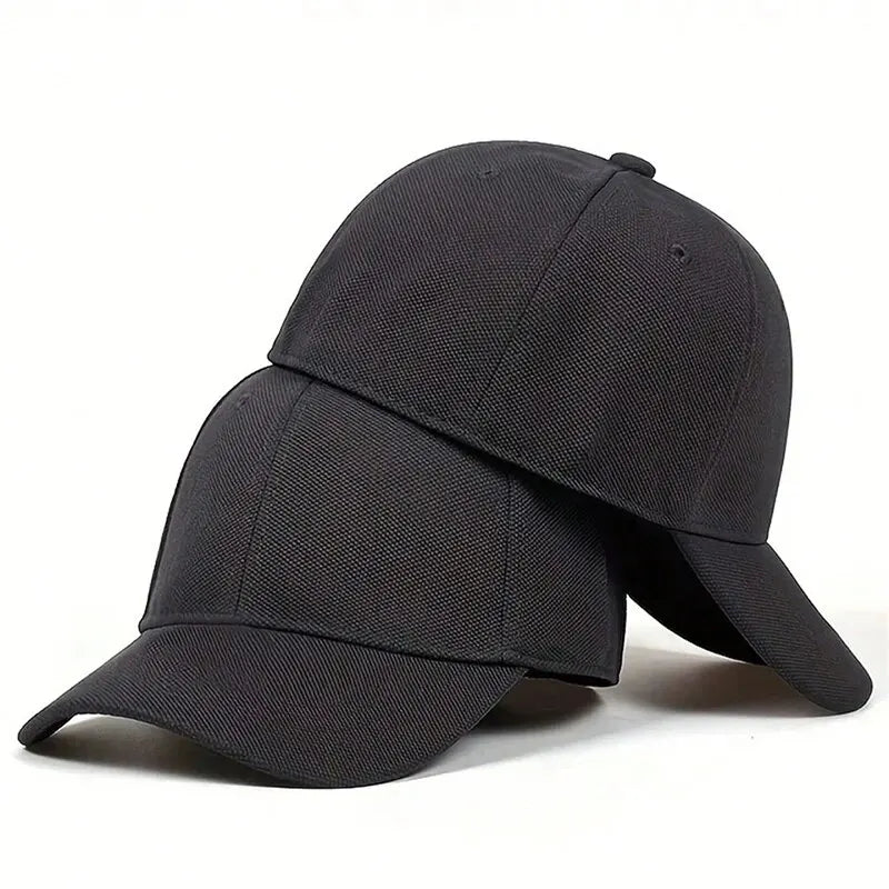 Casquettes de Baseball unisexes en tissu tissé, plaque lumineuse, scellage arrière, chapeaux décontractés réglables pour l'extérieur, chapeau de protection solaire, printemps et automne