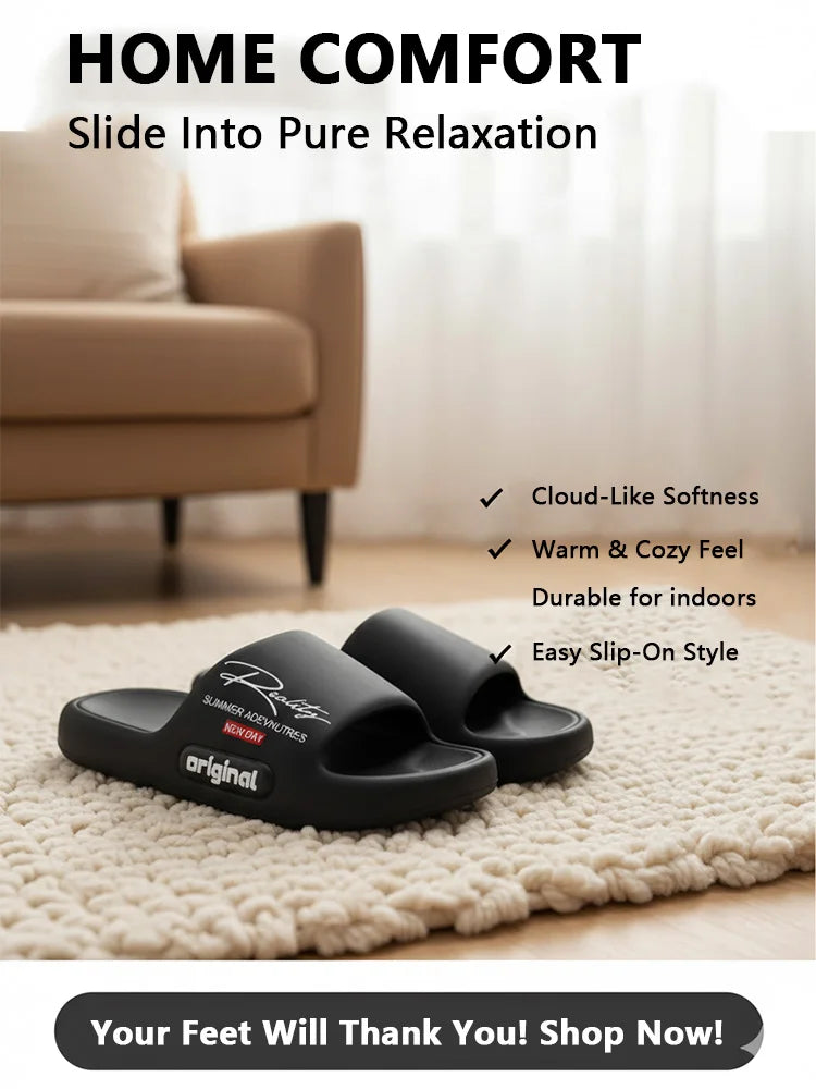 Chaussures d'été EVA au design innovant pour hommes, pantoufles de maison douces et légères, adaptées aux activités de loisirs intérieures et extérieures