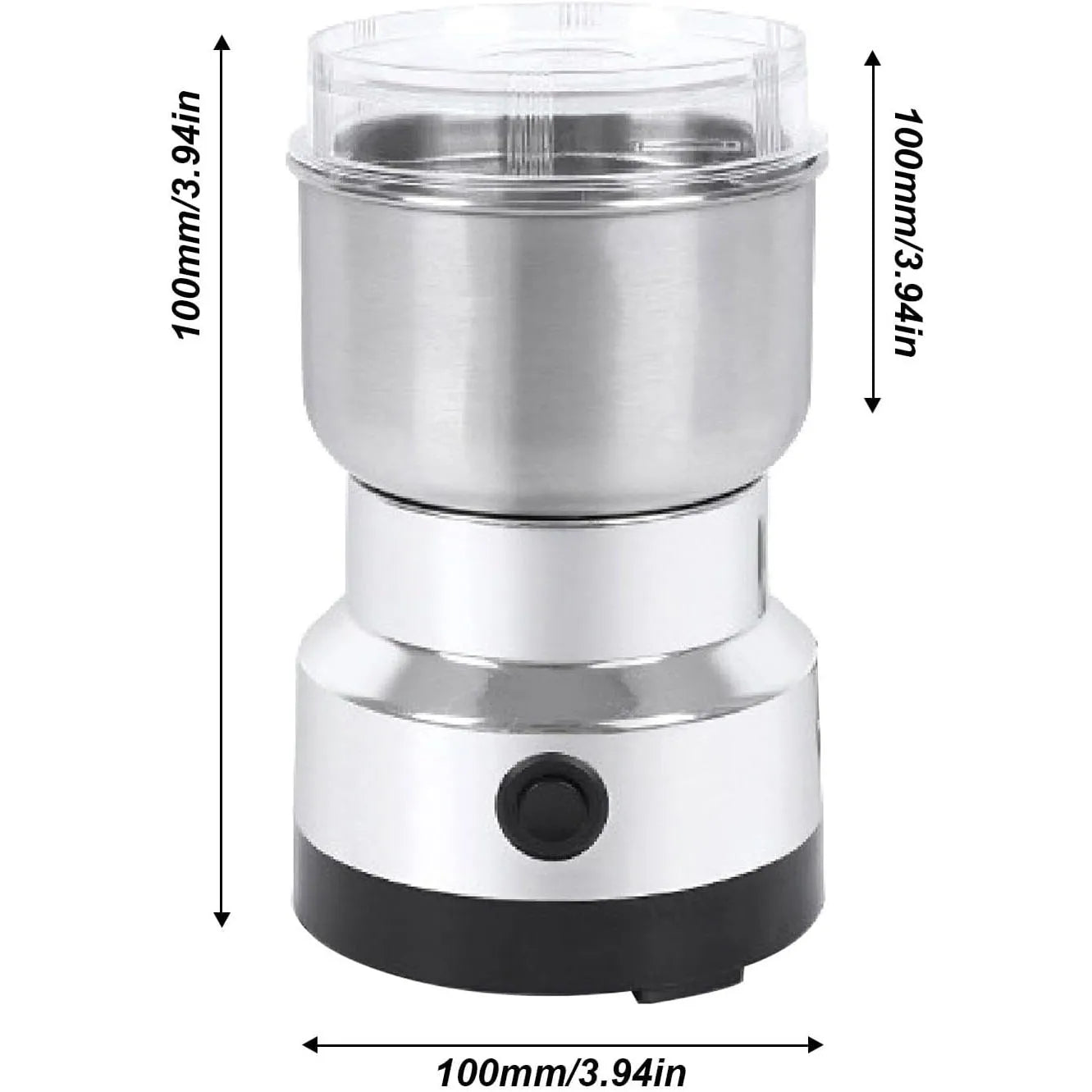 Moulin à grains multifonctionnel 4 lames pour cuisine, broyeur de café électrique domestique, mixeur de saveurs pour noix et haricots