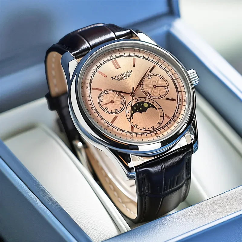 Top marque homme montre-bracelet de luxe affaires étanche hommes montre pour hommes Quartz horloge en cuir hommes montres reloj + boîte hommes cadeau