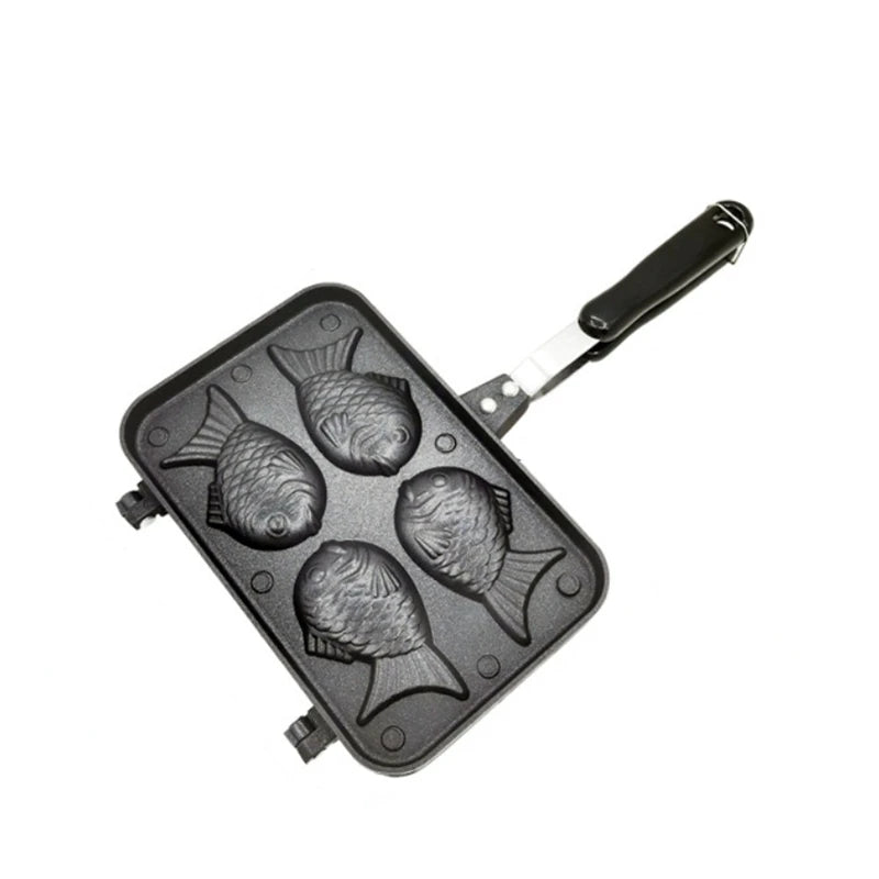 Moule à gaufres en forme de poisson japonais, moule à gâteau Taiyaki 2/4, moules à gâteaux, cuisson de desserts, cuisine pour bricolage à la maison