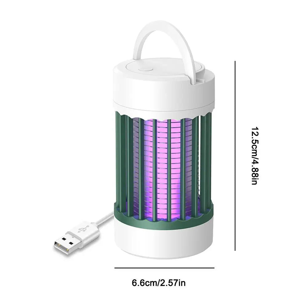 Lampe anti-moustiques à choc électrique, lumière UV USB, piège anti-moustiques pour chambre à coucher, Camping en plein air, tue les mites, les guêpes et les moucherons