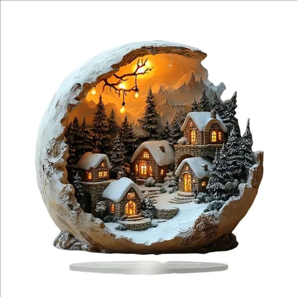 1 décoration de vacances de Noël, style bohème, décoration de bureau multifonctionnelle pour chambre à coucher, idée cadeau unique.