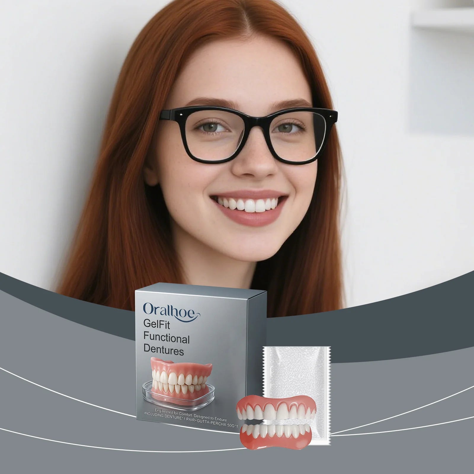 Ensemble de décoration dentaire confortable pour embellir les espaces entre les dents et améliorer l'apparence du sourire