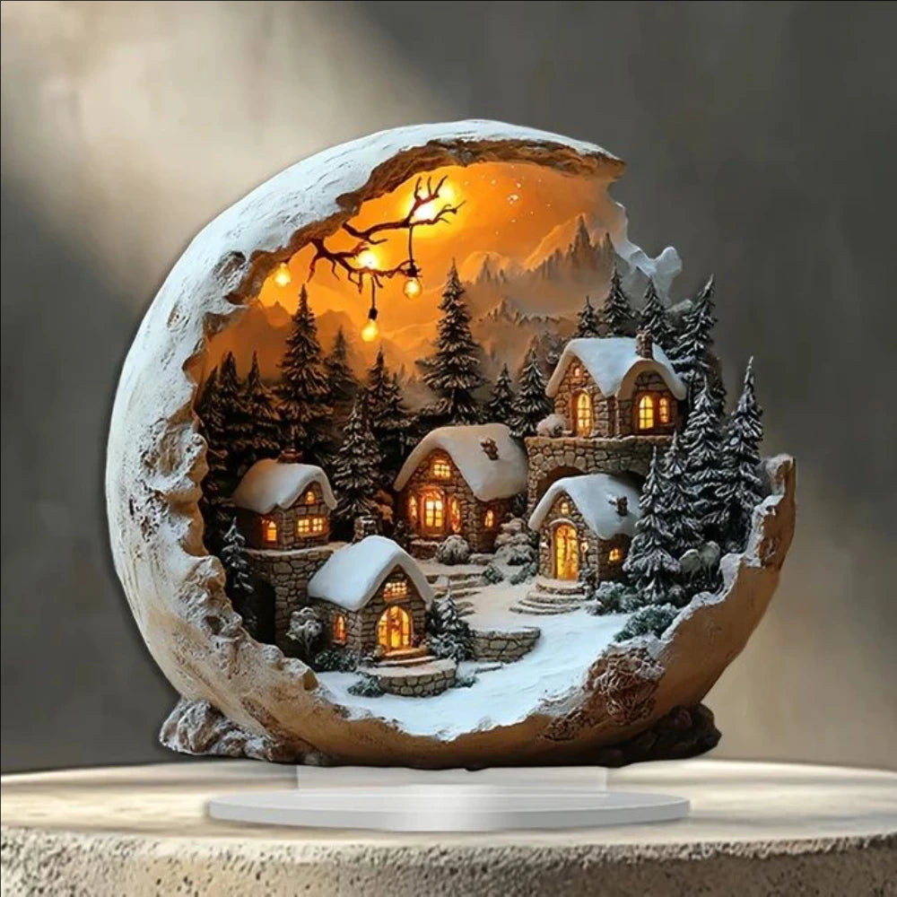 1 décoration de vacances de Noël, style bohème, décoration de bureau multifonctionnelle pour chambre à coucher, idée cadeau unique.