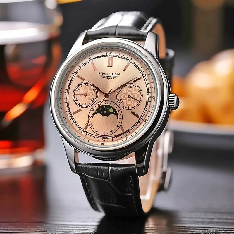 Top marque homme montre-bracelet de luxe affaires étanche hommes montre pour hommes Quartz horloge en cuir hommes montres reloj + boîte hommes cadeau