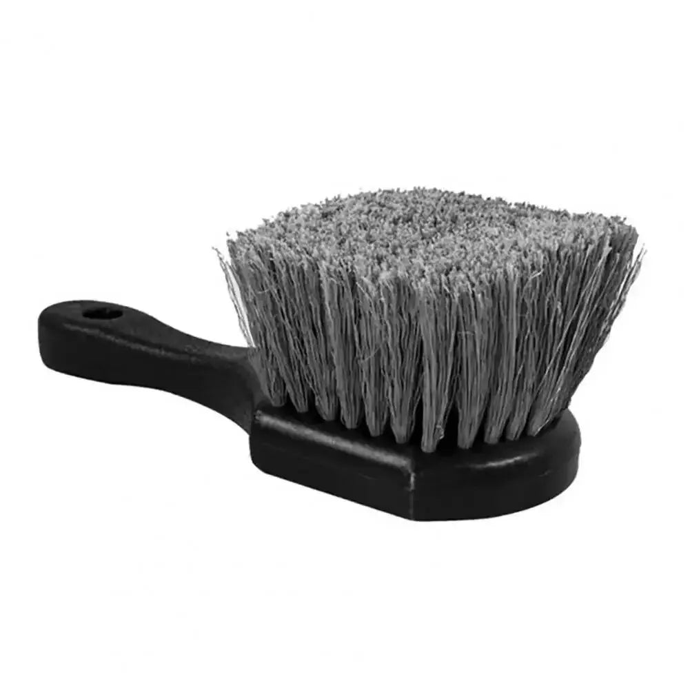 Brosse de nettoyage de roues de voiture, brosse de détail, poignée courte, brosse de lavage de jantes de pneus, nettoyage de véhicules, ensemble d'accessoires d'entretien pour l'automobile