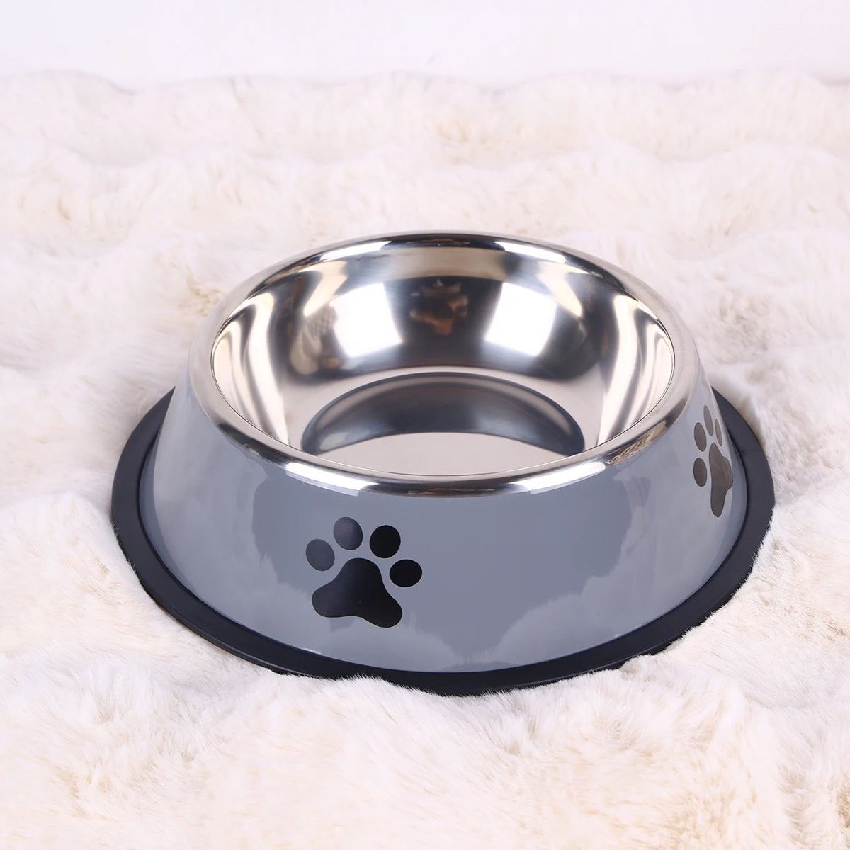 Filles en acier inoxydable pour animaux de compagnie, multi-spécifications, anti-chute, alimentation pour chat et chien, fournitures pour animaux de compagnie, 1PC