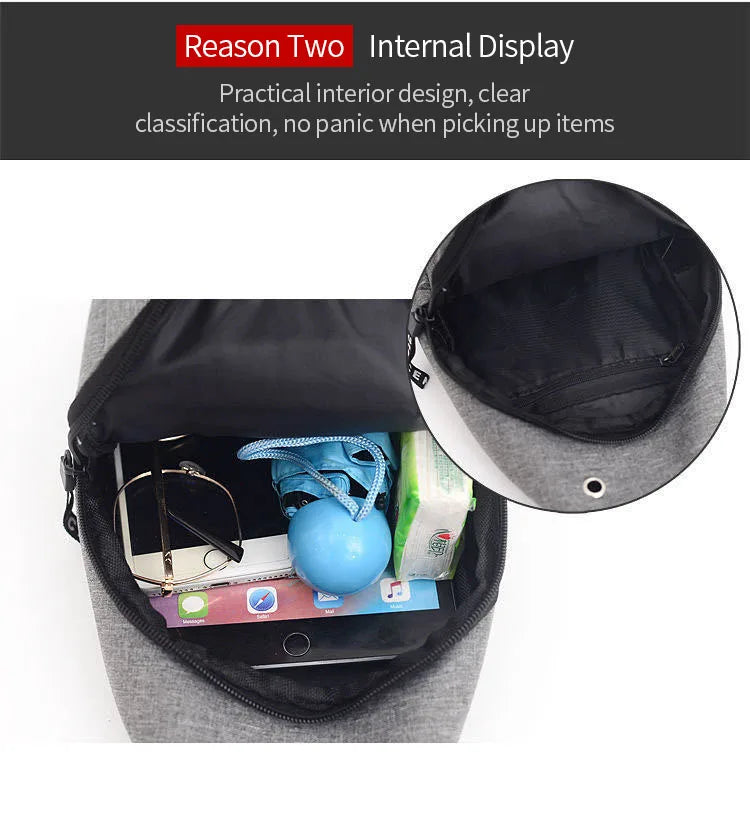 Sac banane étanche de grande capacité pour hommes, sangle réglable pour les activités de plein air, les voyages, la course, la randonnée et le cyclisme