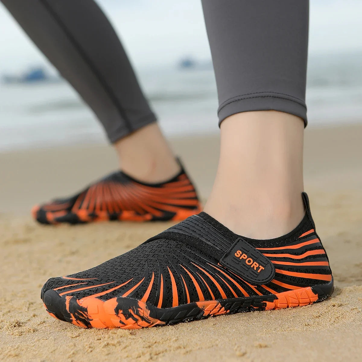 Chaussures d'eau pour hommes et femmes, pieds nus, chaussettes aquatiques à séchage rapide, chaussures de Sport athlétiques en plein air pour kayak, bateau, randonnée, surf, marche