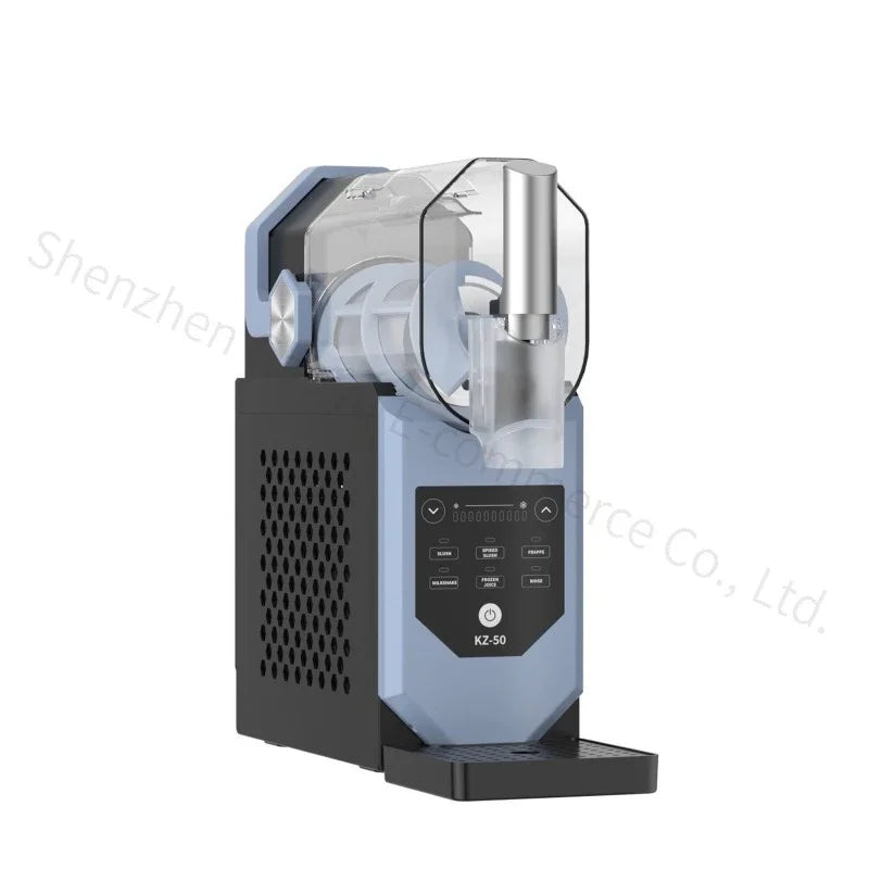 Machine à cônes de neige couvertes, automatique et silencieuse, pour la maison, 3 en 1, Milkshake, Smoothies, boissons glacées, réservoir détachable de 2l