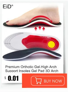 Semelles orthopédiques en gel de qualité supérieure unisexe, pied plat 4WD, semelle de santé pour chaussures, insertion de coussin de soutien de la voûte plantaire pour fasciite plantaire