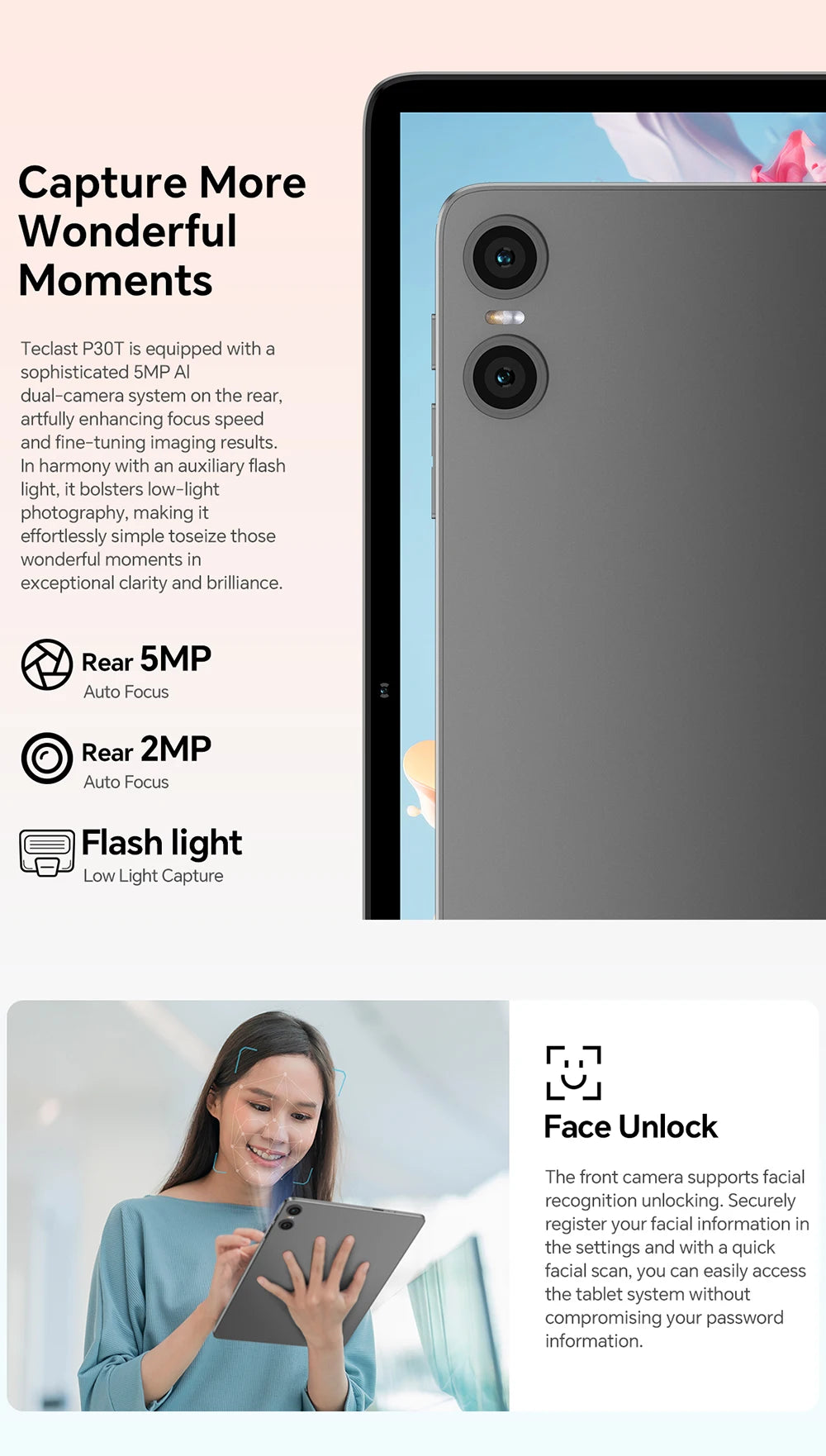 Étui pour tablette Teclast P30T Android 16