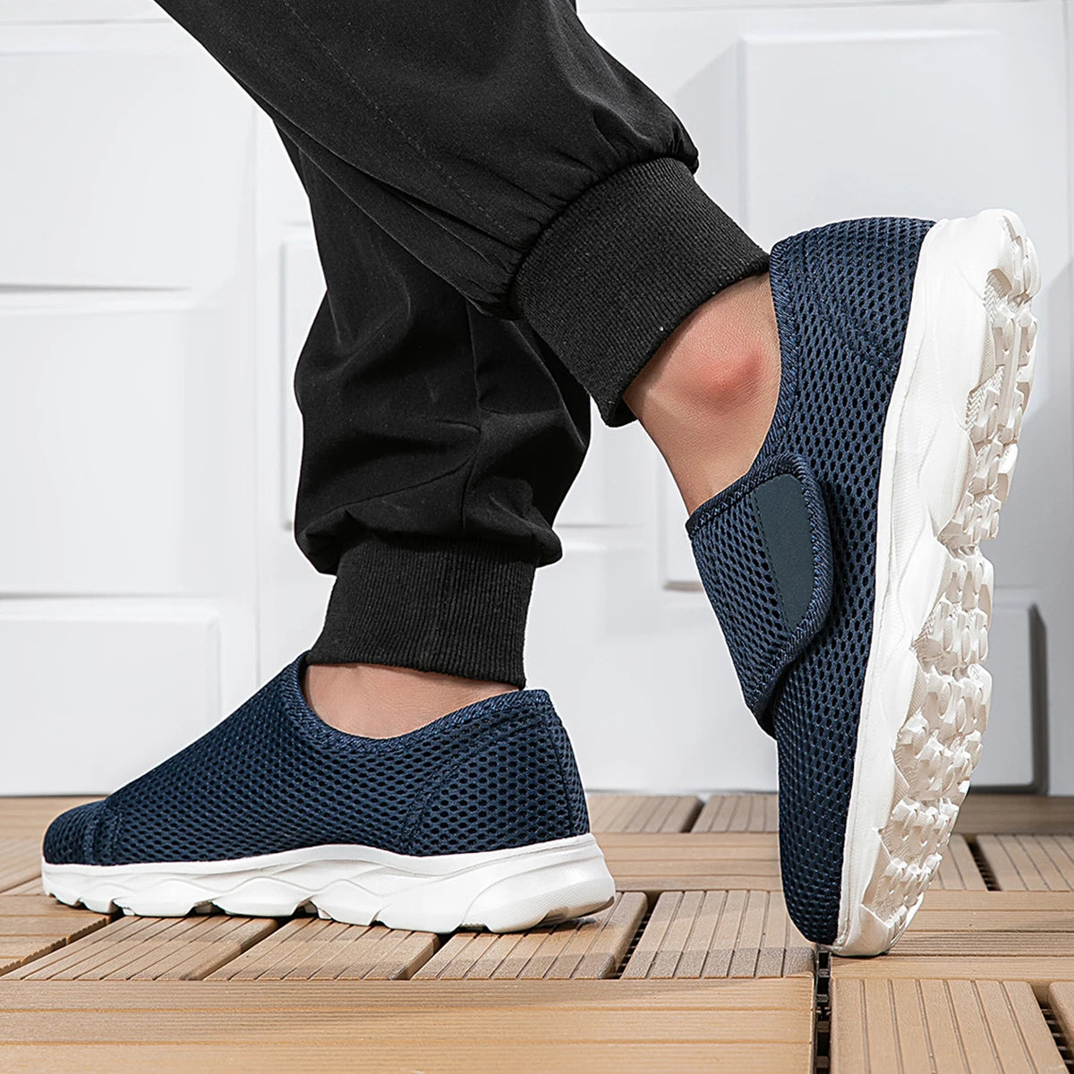 Chaussures orthopédiques décontractées pour pieds larges, gonflées, réglage de l'éversion du pouce, chaussures de marche pour diabétiques, souples et confortables, nouvelle collection