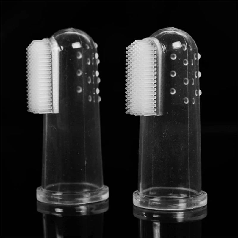Brosse à dents Super douce pour animaux de compagnie, brosse pour chien en peluche, mauvaise haleine, tartre, outil de nettoyage pour chien et chat, fournitures pour animaux de compagnie