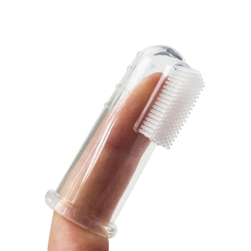 Brosse à dents Super douce pour animaux de compagnie, brosse pour chien en peluche, mauvaise haleine, tartre, outil de nettoyage pour chien et chat, fournitures pour animaux de compagnie