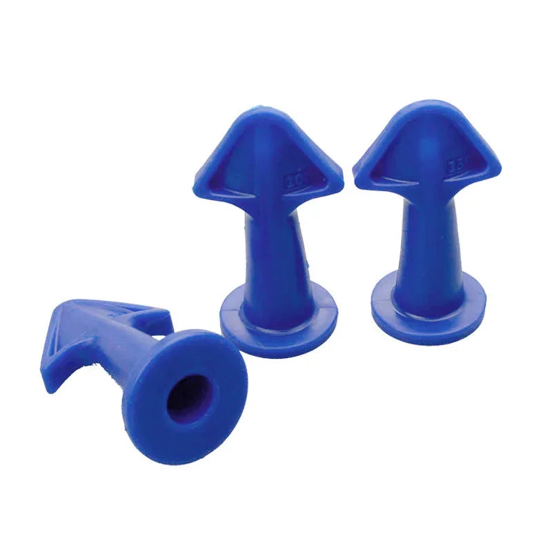 Buse de mastic en Silicone multifonctionnelle, grattoir, outils de calfeutrage au sol, Kit de buses de mastic en Silicone, ensemble d'amélioration de l'habitat A, 3 pièces