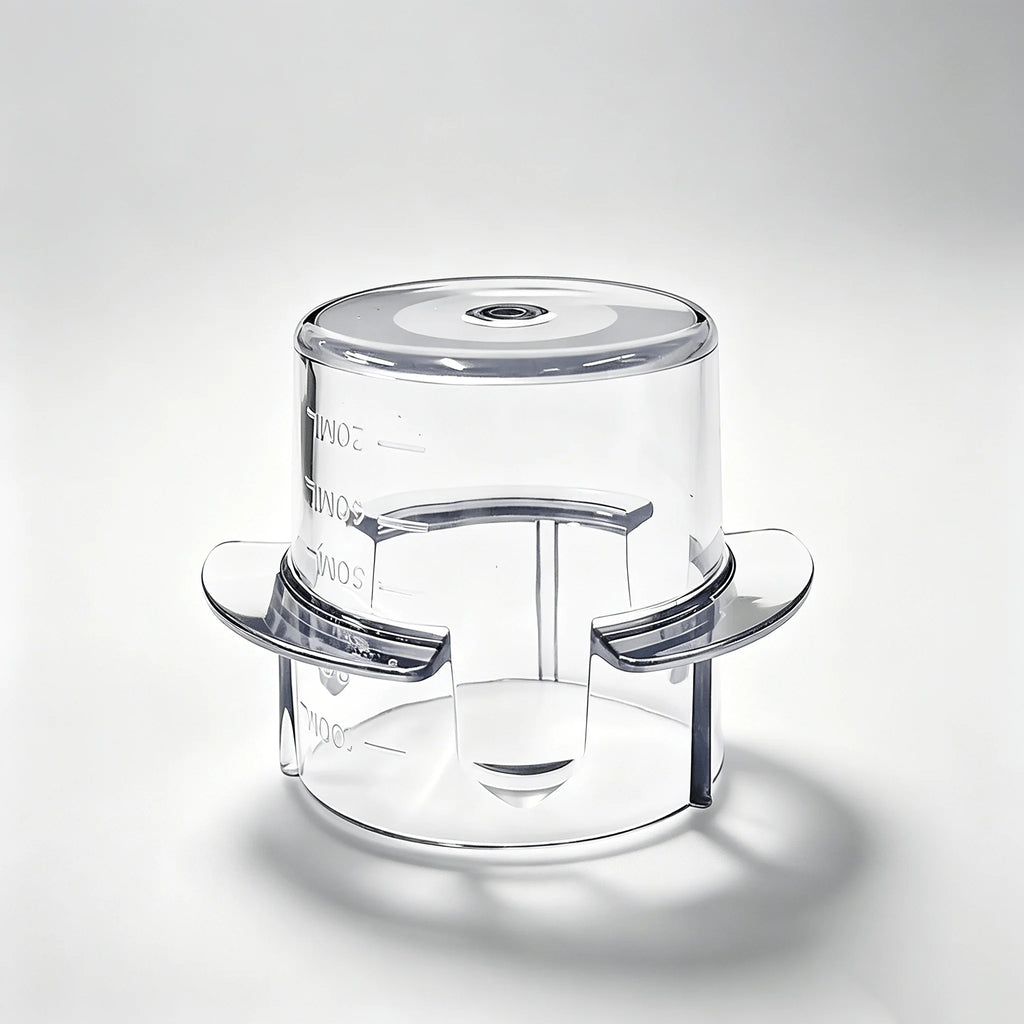 Gobelet doseur de 100 ml avec bouchon d'étanchéité, couvercle précis pour liquides et poudres compatible avec Monsieur Cuisine Connect Smart Edition