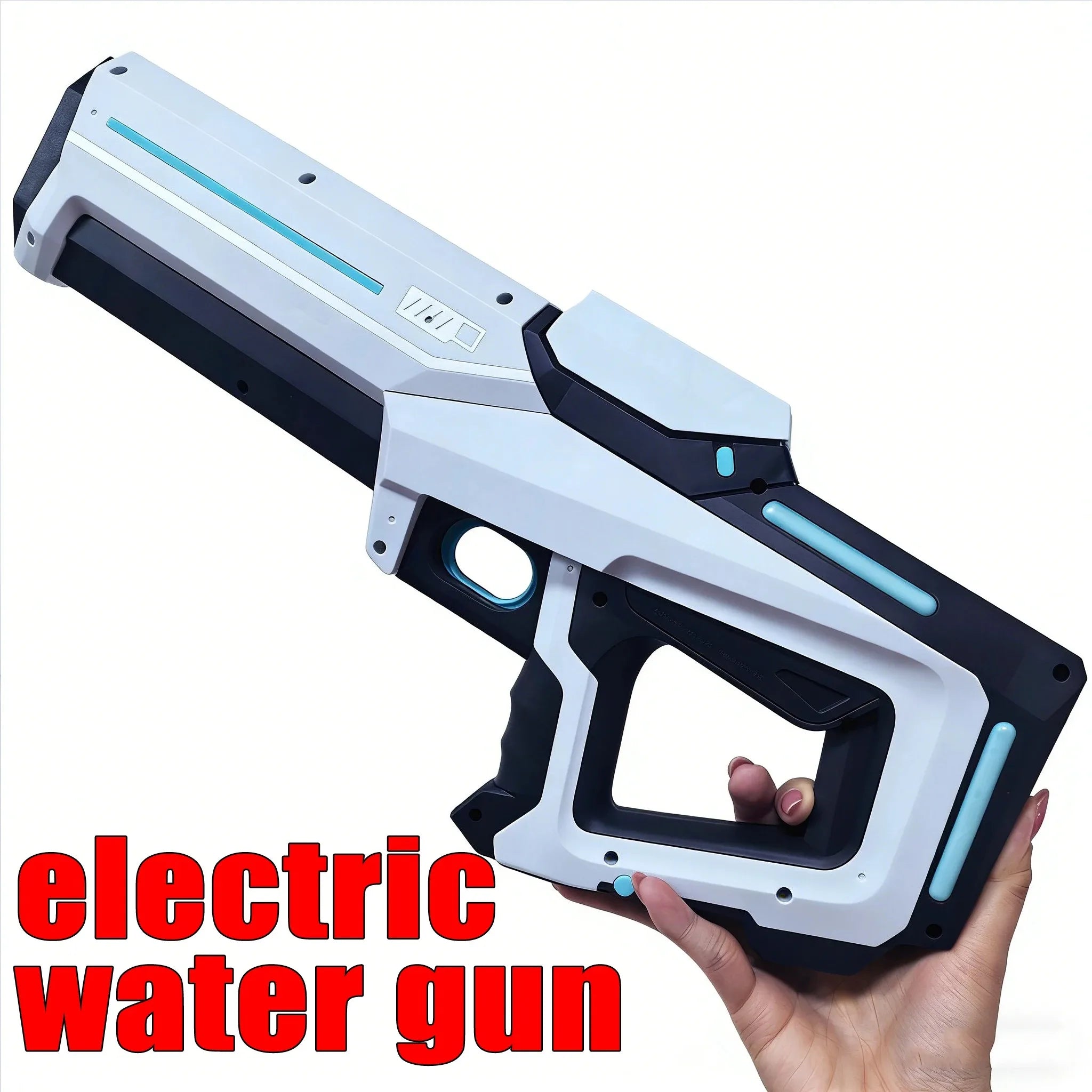 Pistolets à eau électriques pour adultes, puissant gicleur, aspiration automatique d'eau, jouet de plage en plein air d'été pour garçons, cadeau pour enfants