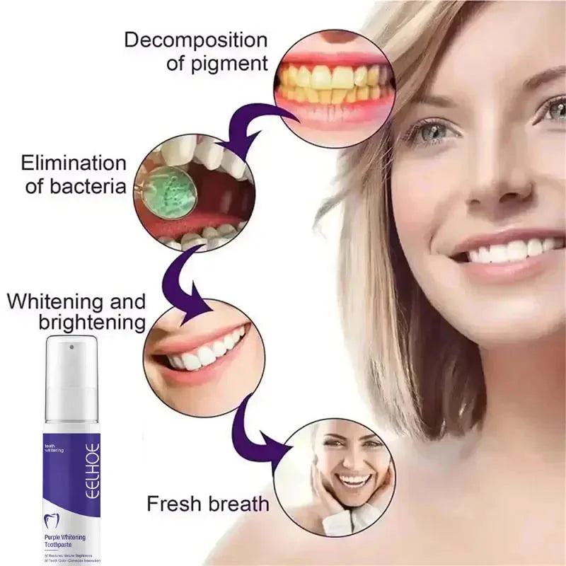 Outil de nettoyage buccal 5D pour l'hygiène, nouveau dentifrice blanchissant les dents, pour une haleine fraîche et des soins dentaires.